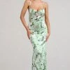 Lifetime | Green Floral Print Satin Cowl Neck Maxi Dress With Cross Back Detail 2 Lifetime | Green Floral Print Satin Cowl Neck Maxi Dress With Cross Back Detail -Dress Shop WB BR CC CL127192153 LifetimeGreenFloralPrintSatinCowlNeckMaxiDressWithCrossBackDetail1copy
