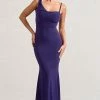 Phantasy | Purple Asymmetric Neckline Cowl Maxi Dress -Dress Shop WB CL126730104 PhantasyPurpleAsymmetricNecklineCowlMaxiDress2