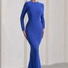 Donna | Cobalt Blue Long-Sleeved Open-Back Maxi Dress 2 Donna | Cobalt Blue Long-Sleeved Open-Back Maxi Dress -Dress Shop WB CL133018071 DonnaCobaltBlueLong SleevedOpen BackMaxiDress0 8bd67ca0 04c6 40f7 b9e0 2c0b5bdc32cd