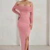 On Your Mind | Powder Pink Mesh Long Sleeve Maxi Dress 1 On Your Mind | Powder Pink Mesh Long Sleeve Maxi Dress -Dress Shop WB HR CL126435 OnYourMindPowderPinkMeshLongSleeveMaxiDress2