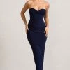 Evita | Navy Sweetheart Twist Detail Maxi Dress 2 Evita | Navy Sweetheart Twist Detail Maxi Dress -Dress Shop WB HR CL128975015 Evita NavySweetheartTwistDetailMaxiDress4